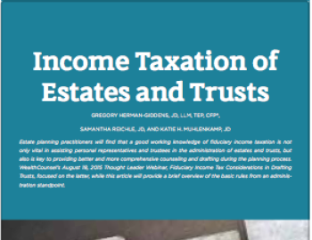 WCQ Jan2016 Taxation on TEP thumbnail