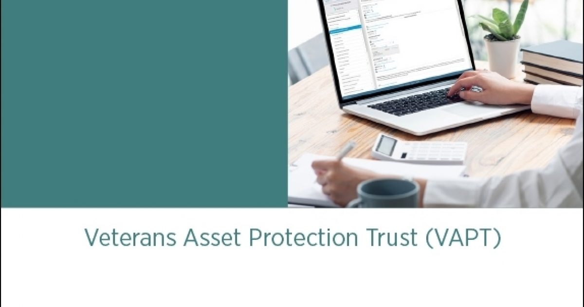 Elder Docx Veterans Asset Protection Trust (VAPT) Drafting Preview